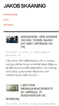 Mobile Screenshot of jakobskaaning.dk